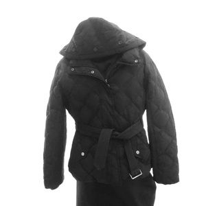 Johnston & Murphy Puffer Jacket Coat Black Sz L